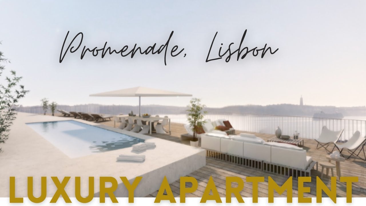 luxury apartment in lisbon promenade