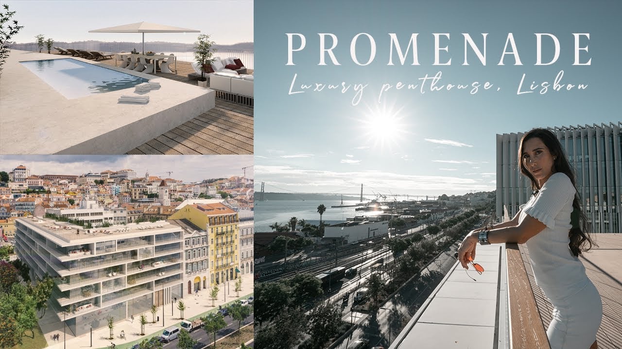 one of the most luxurious penthouses in lisbon promenade