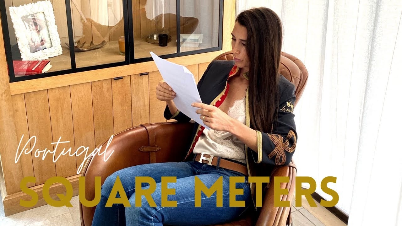 real estate tip square meters in portugal